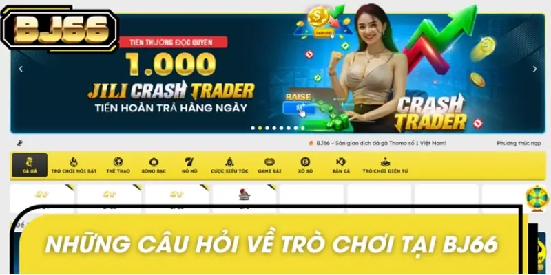 Những câu hỏi thường gặp về kho trò chơi của nhà cái