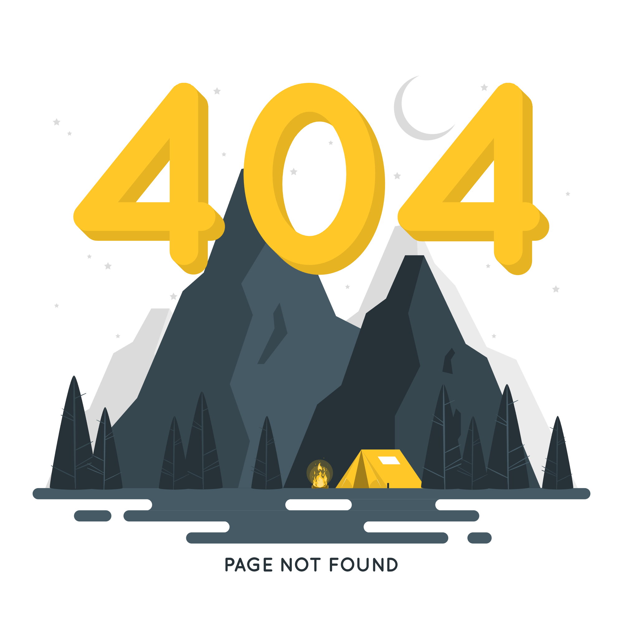 404 error with a landscape cuate